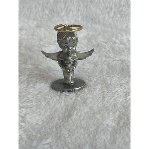Genuine Fine‎ Pewter by Cathedral L'il Angels August Birthstone Figurine